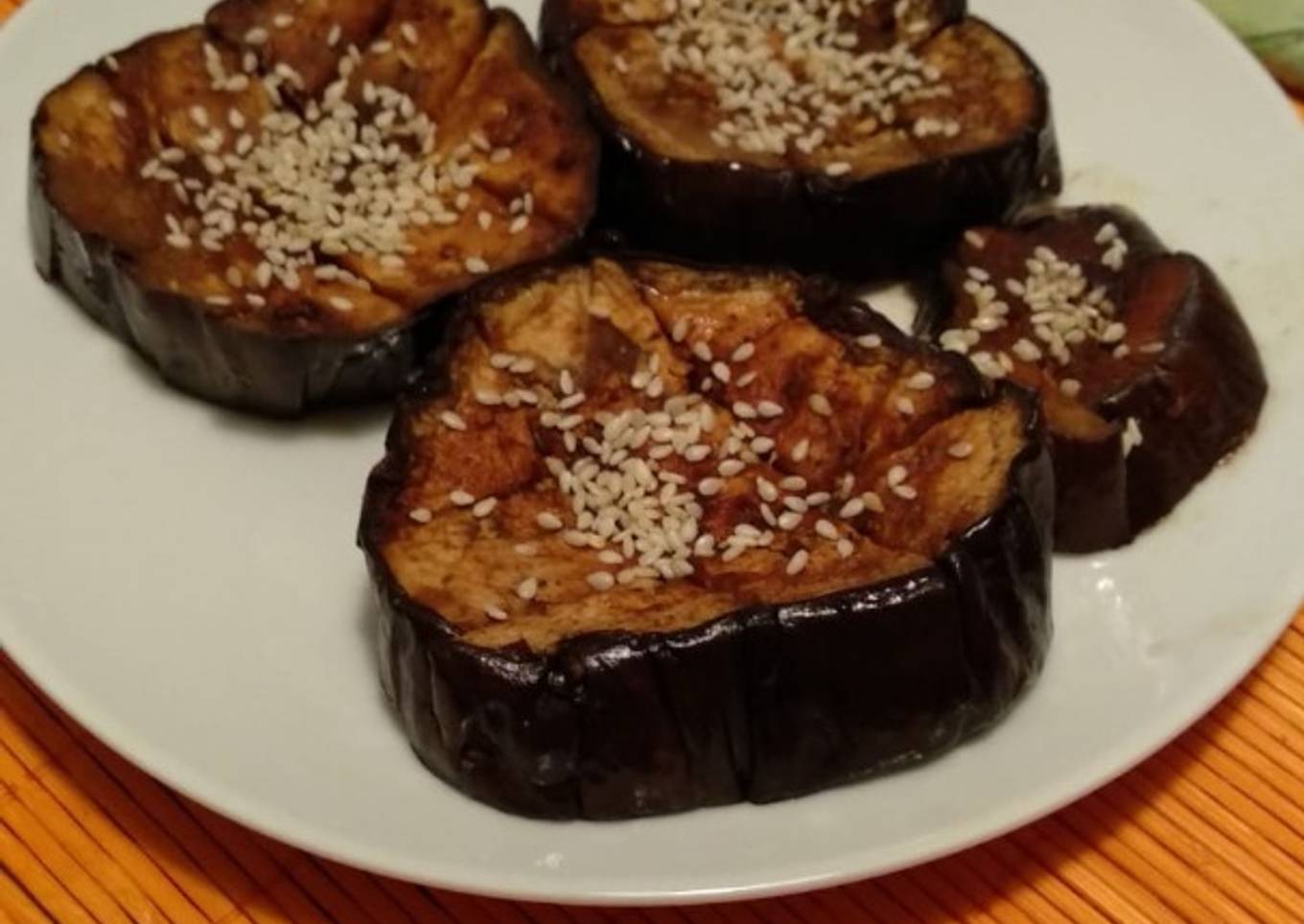 Berenjenas con miso