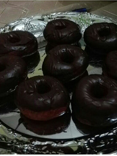 Una foto de Donuts fritas