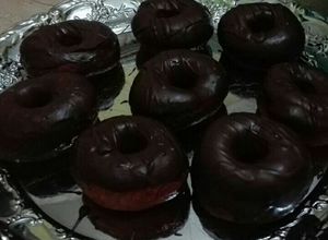 Una foto de Donuts fritas