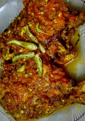 A picture of Masala Pomfret.