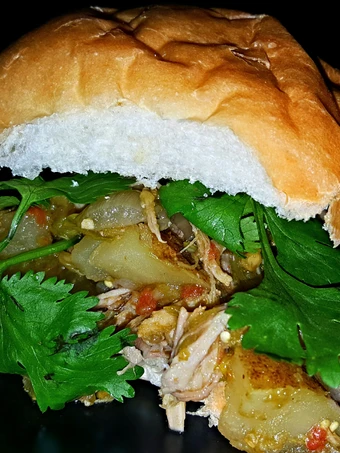 Simple Way Prepare Recipe Mike&#39;s [2 Way] Green Chile Pulled Pork Sandwiches &amp; Stew that is Delicious, So Delicious}