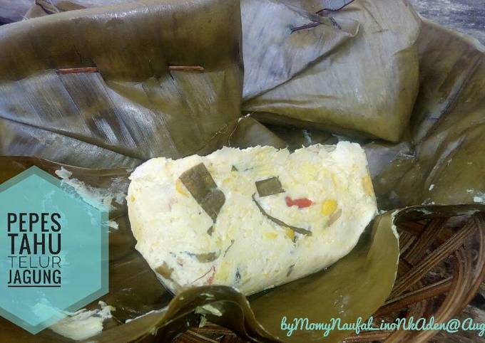 Bagaimana Membuat Pepes tahu telur jagung #Indonesiamemasak, Sempurna