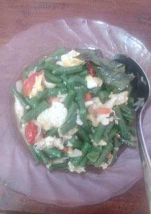 Foto resep Orak arik telor kacang panjang