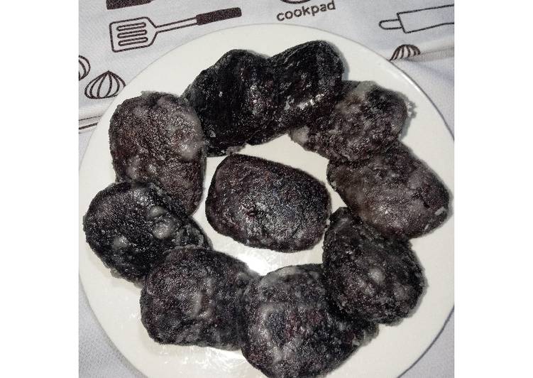 resep cara mengolah Gemblong ketan hitam