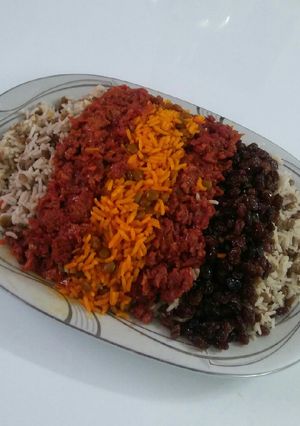 عکسی از دستور عدس پلو با تمام نکات😋😋