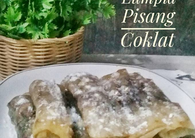 Resep Lumpia Pisang Coklat oleh farida Sulthan 🇮🇩 (IG. Malika02782