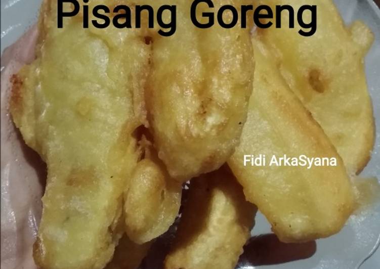 Bagaimana Menyiapkan Pisang Goreng yang Menggugah Selera