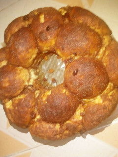 A picture of Monkey Bread #IndianDishContest.