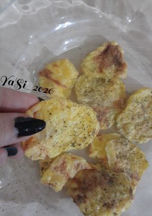 عکسی از دستور سیب زمینی تنوری مایکروویو 🍟