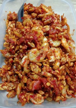 Foto resep Tempe udang manis mak absor