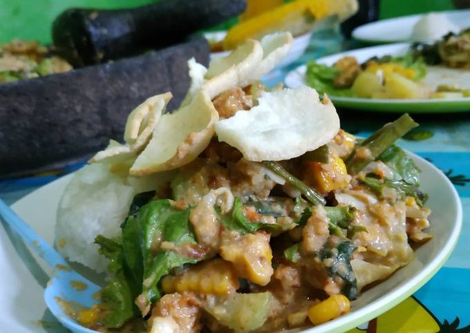 Vegetables salad a.k.a gado gado