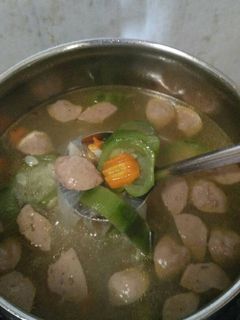 Foto resep Sayur oyong bakso wortel bihun segeeeer