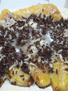 Foto resep Pisang panggang keju coklat