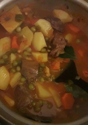 Una foto de Estofado de carne y papas
