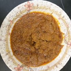 A picture of Chicken tikka masala.