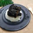 Nasi Cumi Hitam Kuah Kental