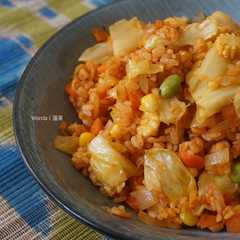 番茄咖哩炒飯｜10分鐘素食-レシピのメイン写真