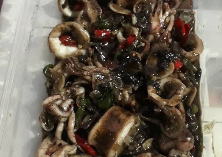 Cumi hitam ala amy 😋