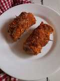 Baked Breaded Pork Loin Roll-Ups