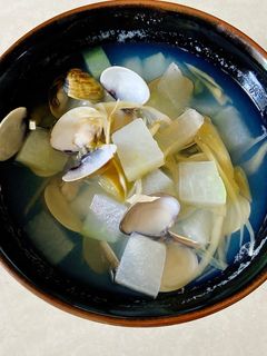 酸菜蛤蜊冬瓜湯 的食譜成品照片