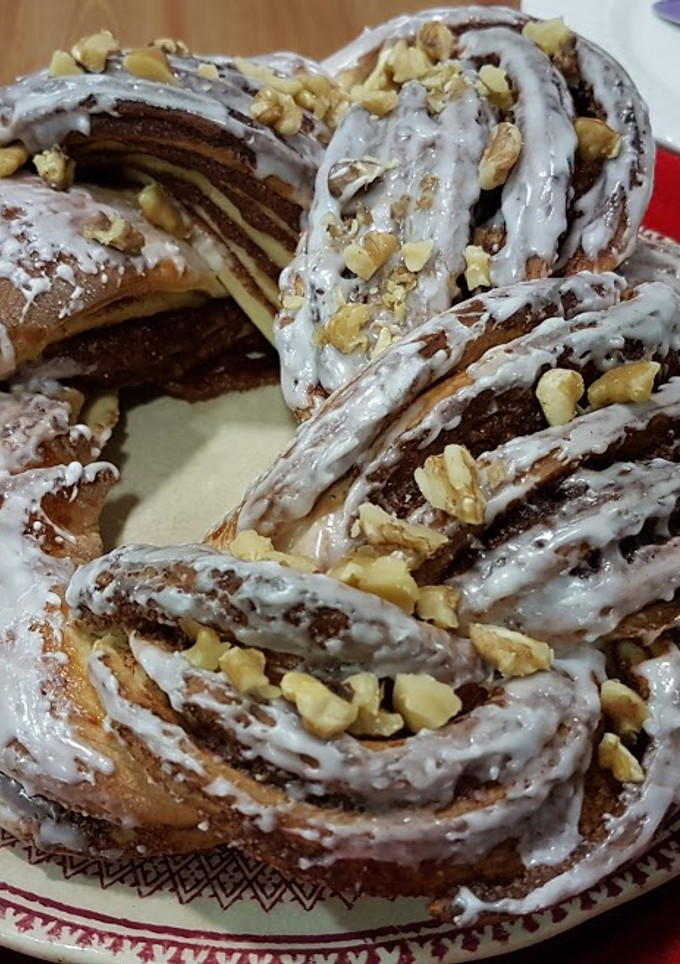 Una foto de Rosca de Canela ó KRINGLE de Estonia!!!