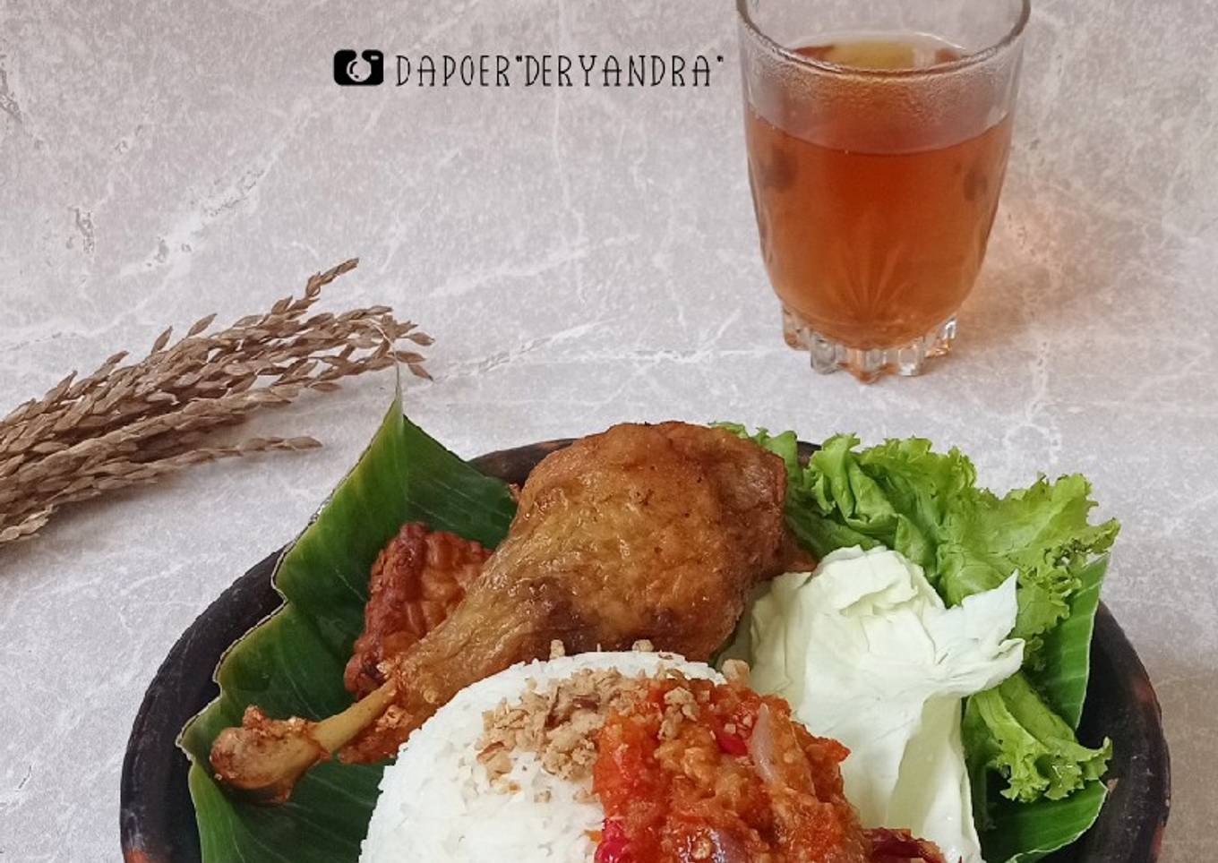 Nasi Bebek Sambel Tomat