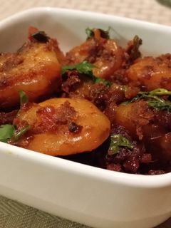இறால்கள் / இறால் ஃப்ரை (உலர்) செய்முறை முக்கிய புகைப்படம்