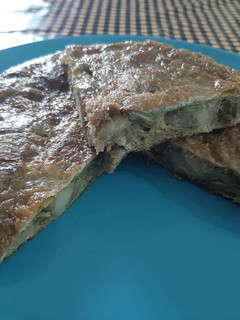 Una foto de Tortilla de alcachofas