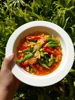 Foto resep Tumis sayur pelangi
