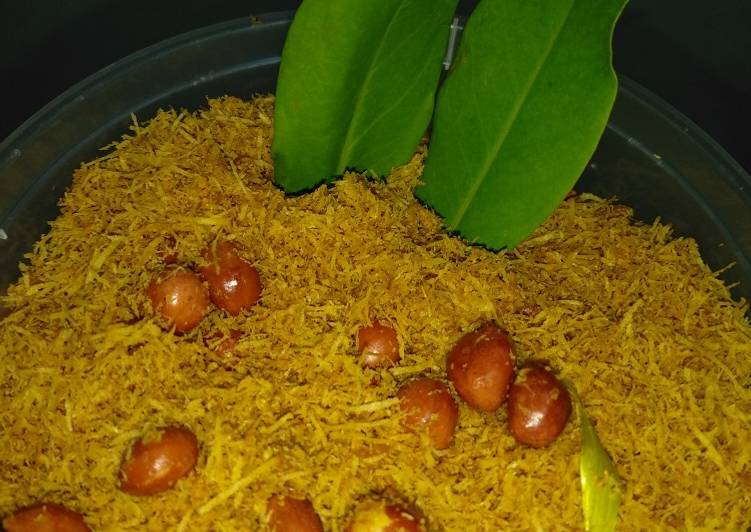 Langkah Mudah untuk Membuat Serundeng kelapa kacang 🥜 Anti Gagal