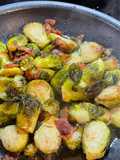 Candied Bacon Brussel Sprouts