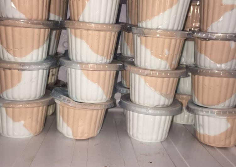 Resep Ice cream lembut(100-150cup) yang Enak