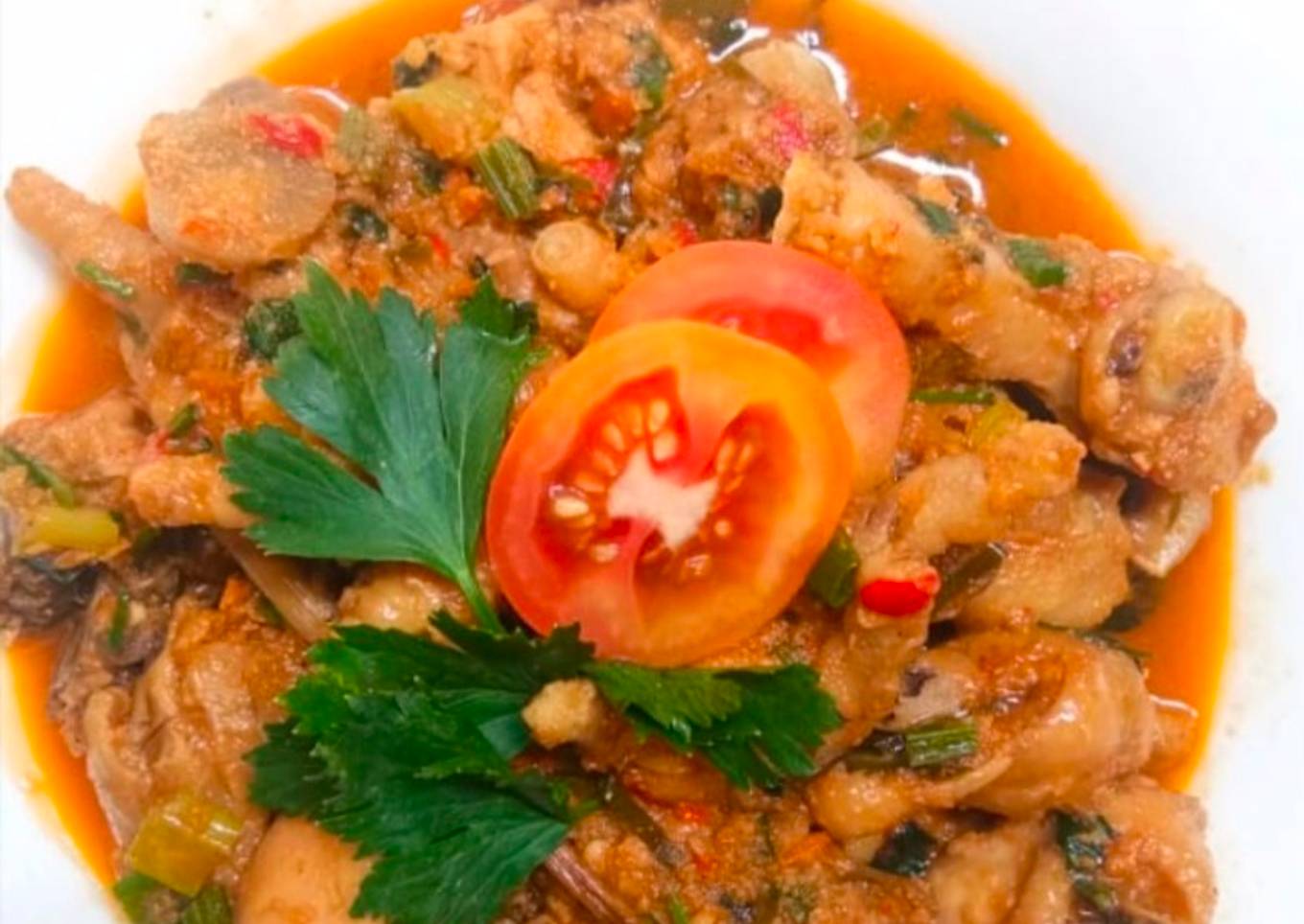Ceker ayam menari