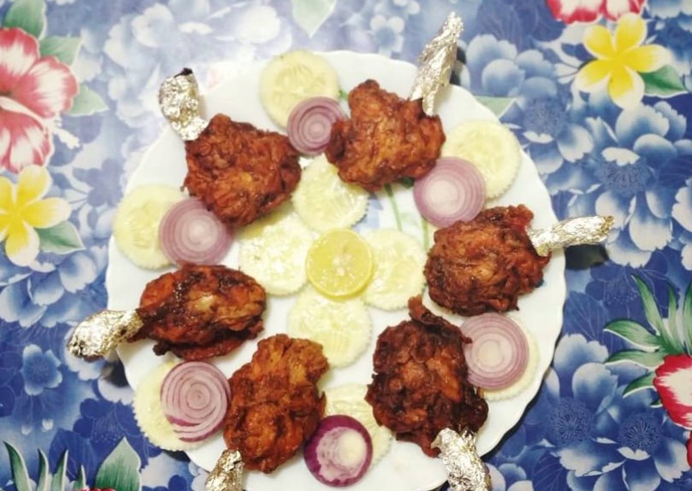 Homemade chicken lollipop