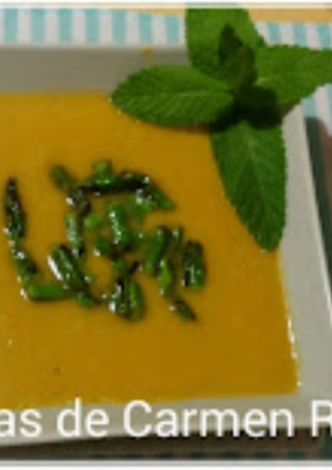 Una foto de Crema de hortalizas