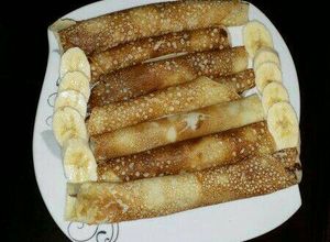 صورة لوصفة لفائف الكريب