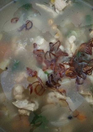 Foto resep Sop ayam kampung versi koko