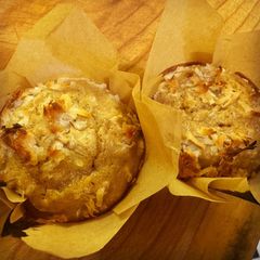 A picture of Banana Coconut Muffins.