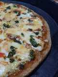 Pizza integral con pesto (2 sabores)