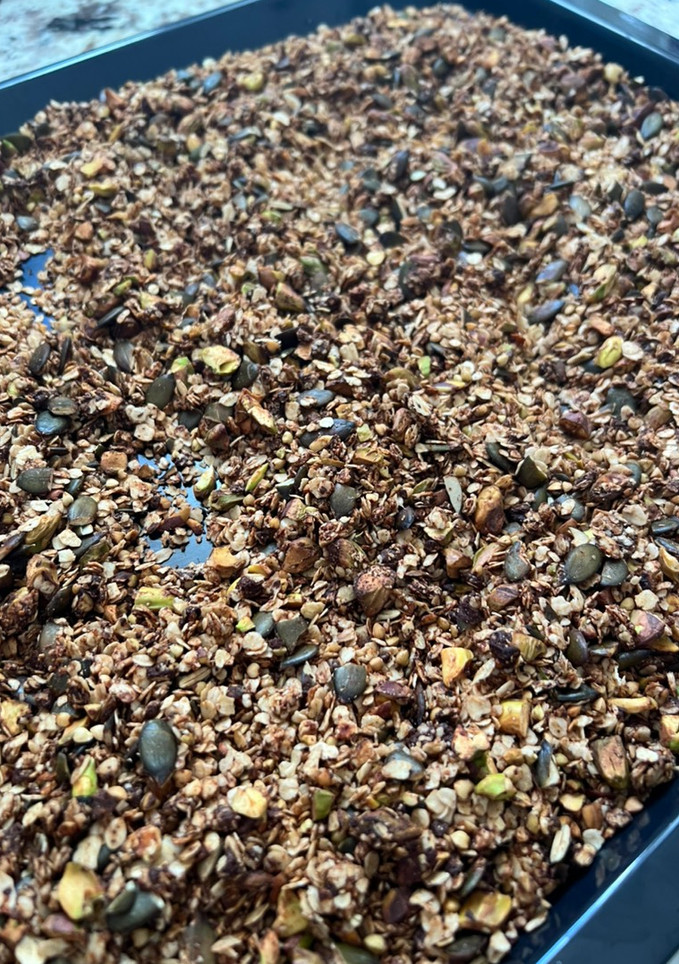 Una foto de Granola saludable