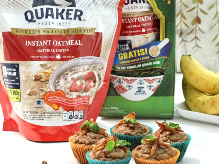 Langkah Gampang Membikin Resep Muffin Oatmeal Pisang Kurma yang Bisa Manjain Lidah Anti Ribet, Menggugah Selera