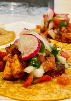 A picture of Paneer Tacos.