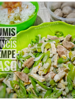 Foto resep Tumis buncis tempe baso