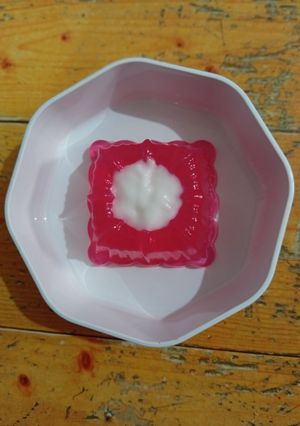 Foto resep 876) Puding Frambozen Vla Santan