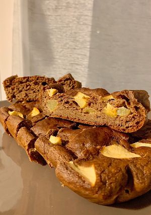 Une photo de Gâteau Choco-Pomme