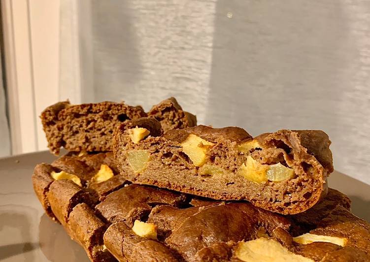 La Meilleur Recette De Gâteau Choco-Pomme