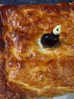 Una foto de Espléndida empanada de jamón al coñac