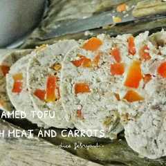 รูปของ Steamed Tofu with Meat and Carrots