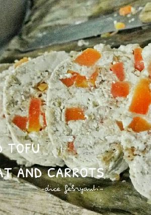 Foto resep Steamed Tofu with Meat and Carrots