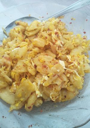 Foto resep Makaroni telur